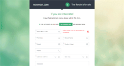 Desktop Screenshot of nowman.com